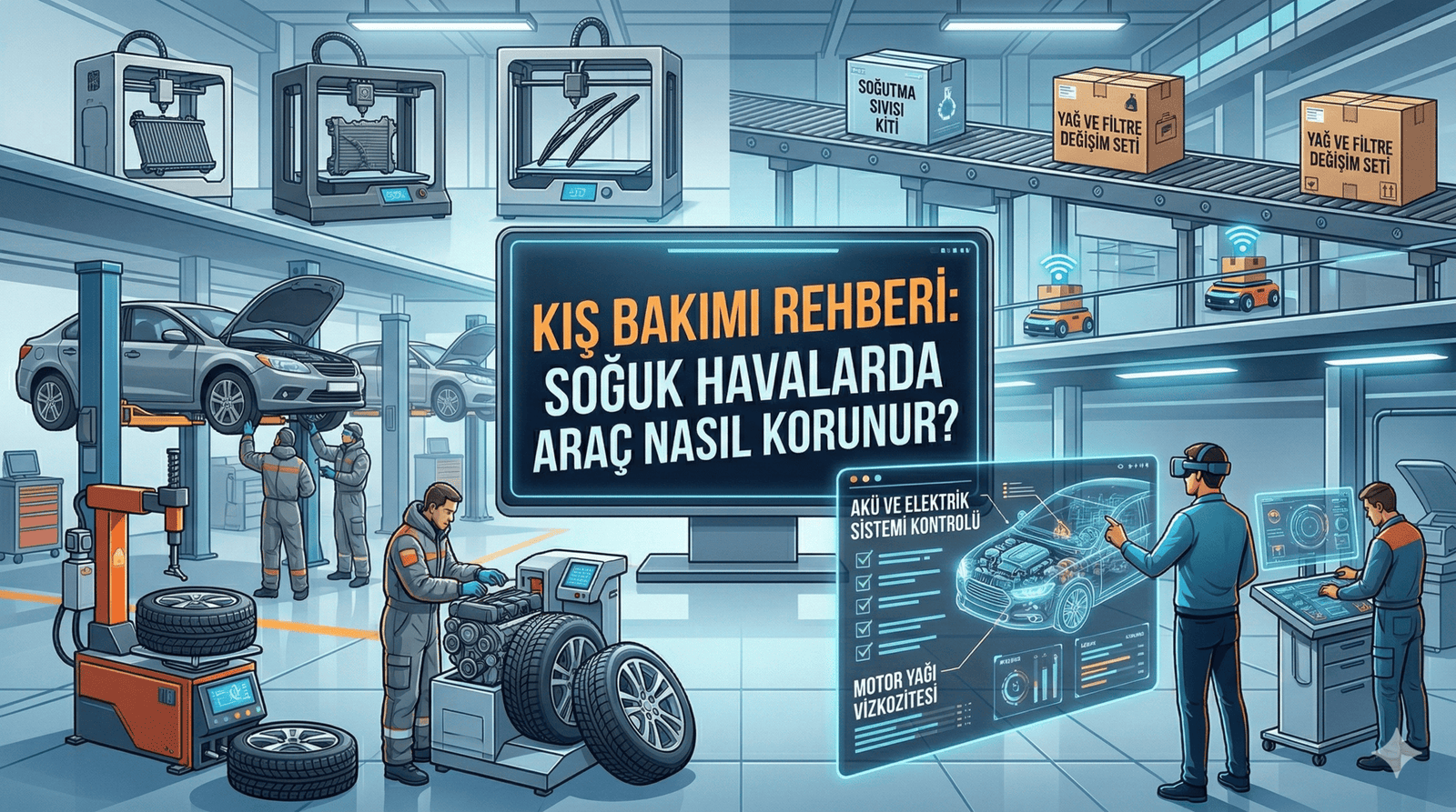 Kış Bakımı Rehberi: Soğuk Havalarda Araç Nasıl Korunur?