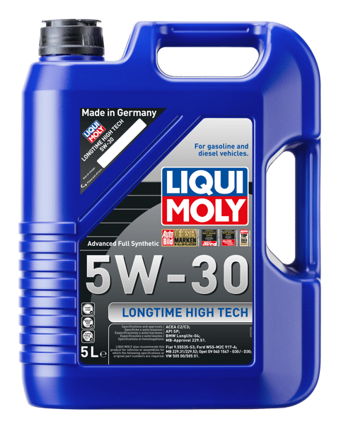 LIQUI MOLY 5W30 Motor Yağı DPF'li Sentetik LONGTIME HIGH TECH 5 Litre (9507)