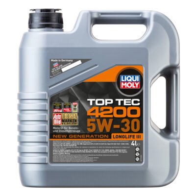 Liqui Moly Top Tec 4200 5W-30 Tam Sentetik Motor Yağı 4 L (3715)